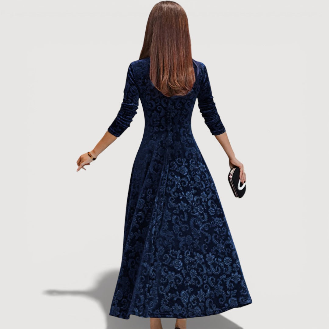 Galina – Aksamitna sukienka elegancka