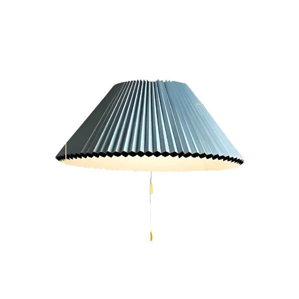 Elegancka Lampa Wisząca z Plisowanym Kloszem