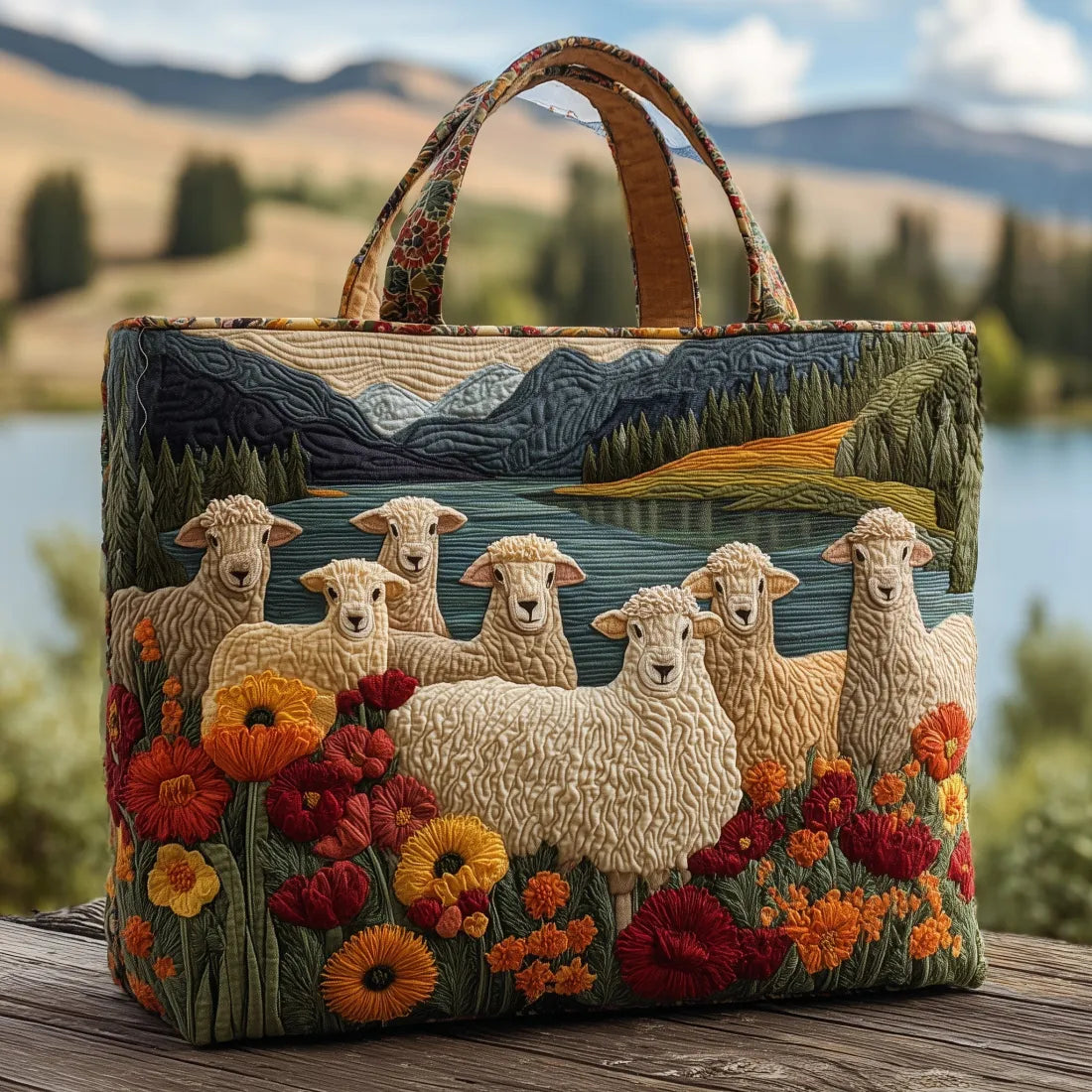 Torba Artisanal - Owce nad Jeziorem