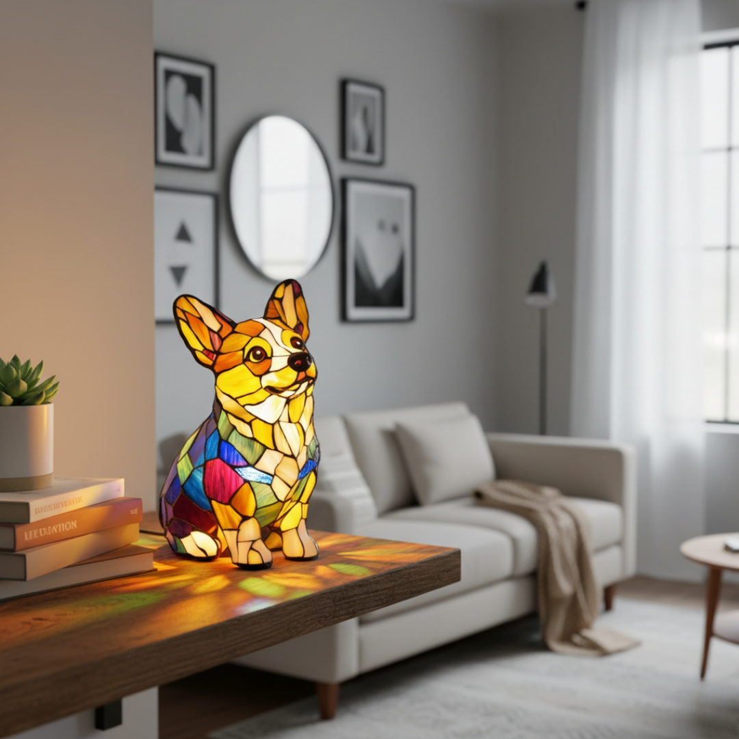 Szczęśliwy Corgi
