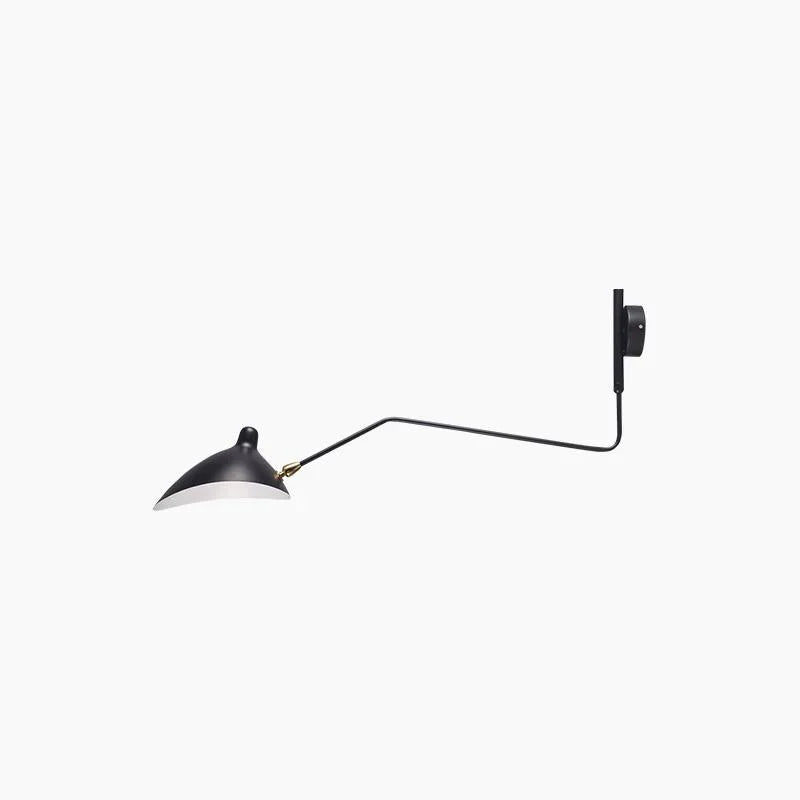 Designerska lampa ścienna z podwójnym ramieniem – regulowana lampa kinkietowa do salonu, biura lub sypialni