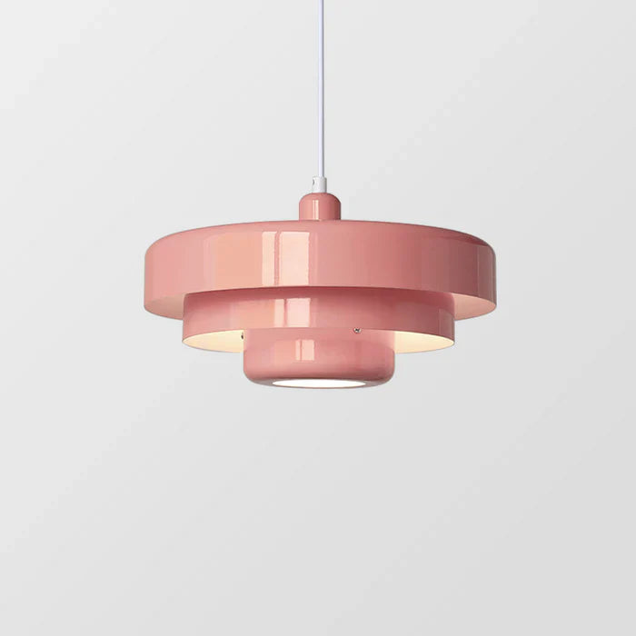 Designerska lampa wisząca LED o nowoczesnym geometrycznym kształcie