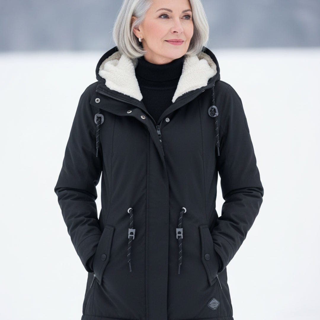Magdalena | Alpejska parka sherpa na zimę