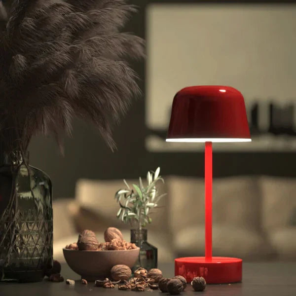 Kolorowa lampka stołowa LED – nowoczesny design, ładowanie USB, idealna na biurko