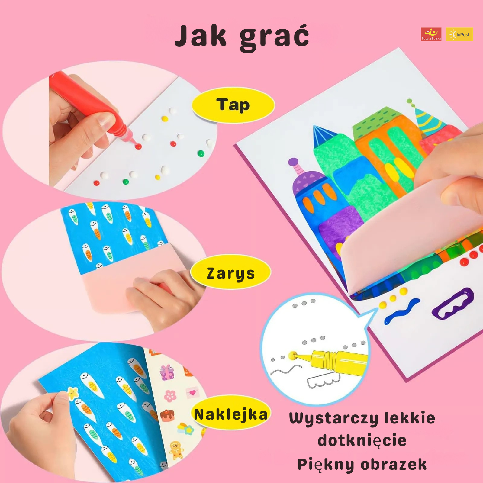 Zestaw do malowania kreatywnego dla dzieci