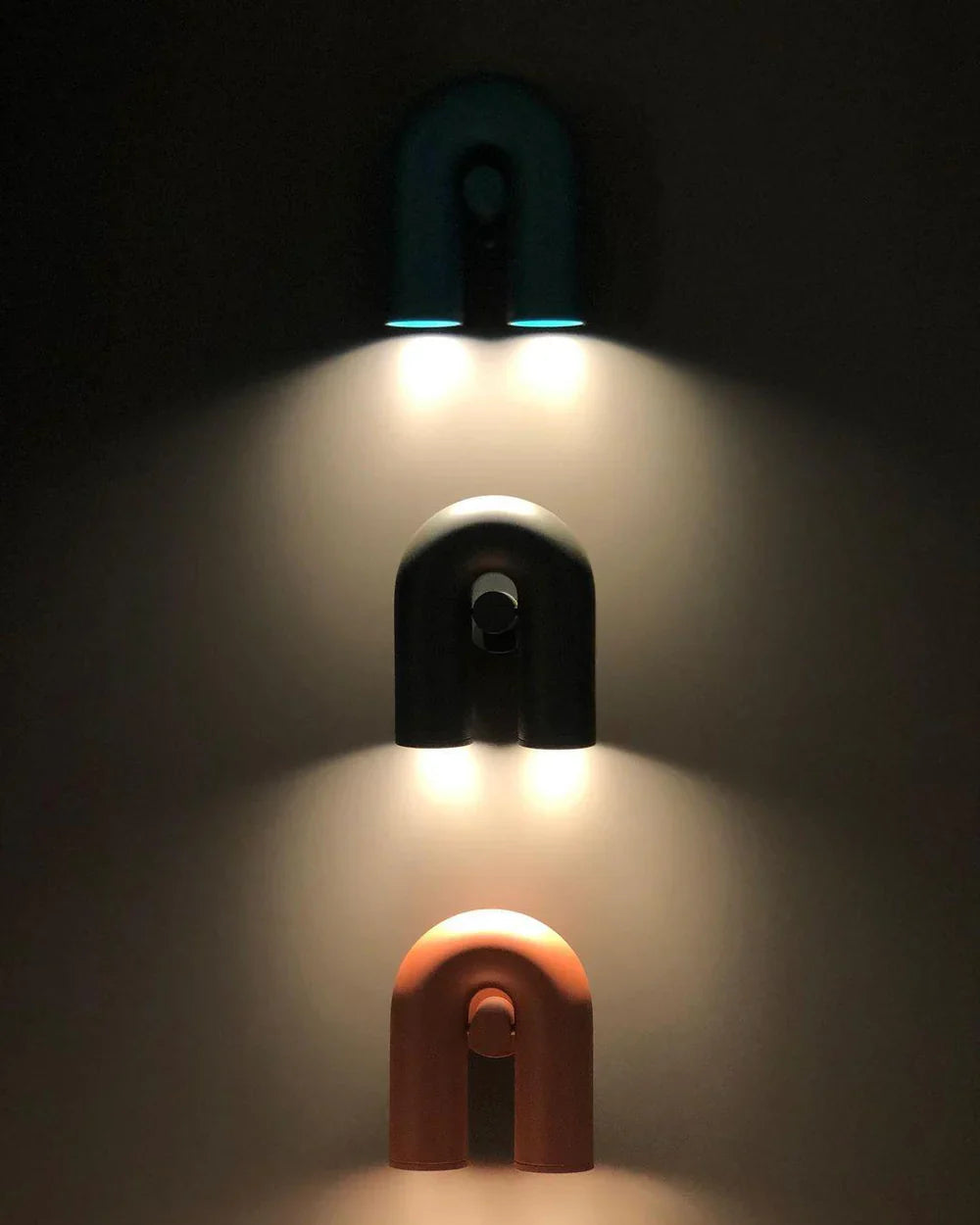 Nowoczesna Lampa Ścienna LED w Kształcie Łuku