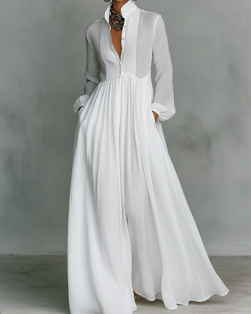 Phaelina – Minimalistyczna sukienka maxi