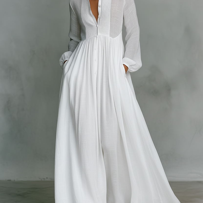 Phaelina – Minimalistyczna sukienka maxi