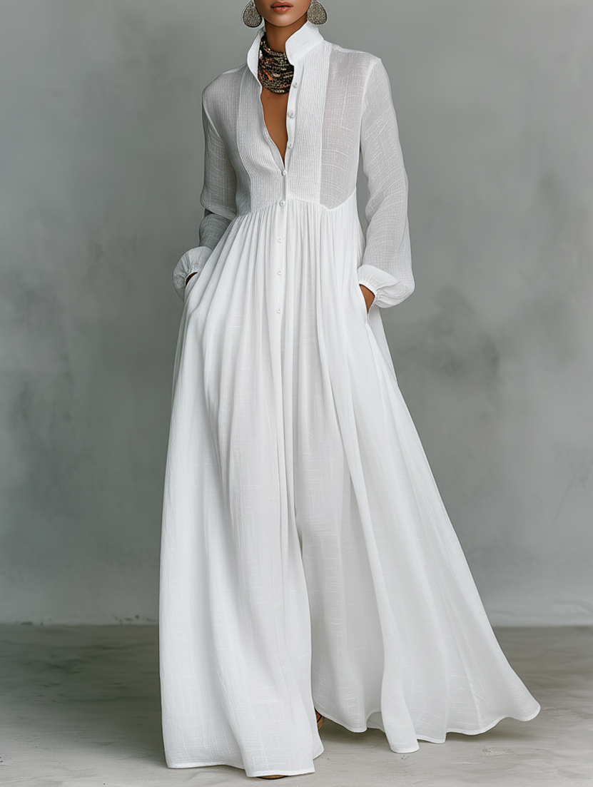 Phaelina – Minimalistyczna sukienka maxi