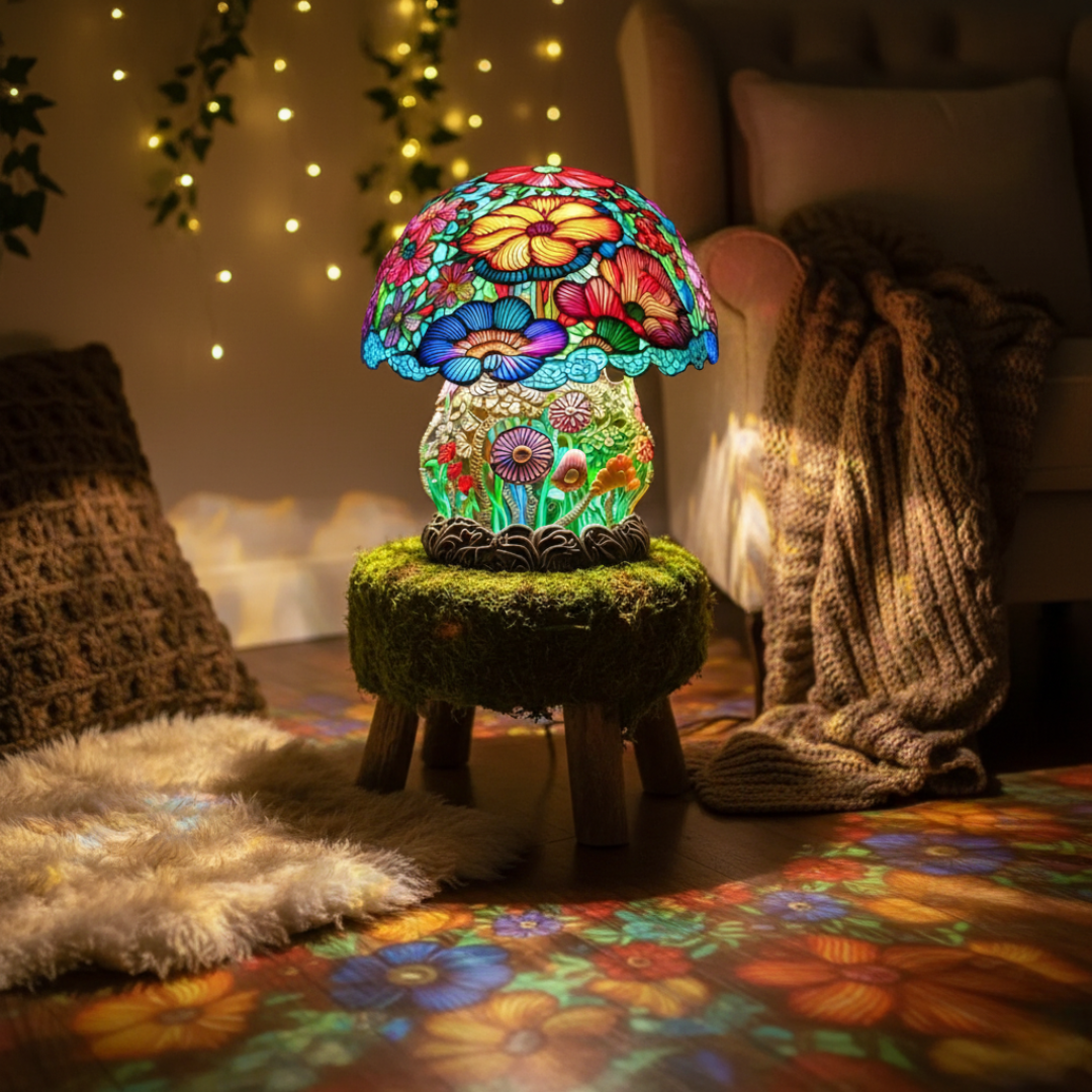 Lampa Grzybowa Szroniona