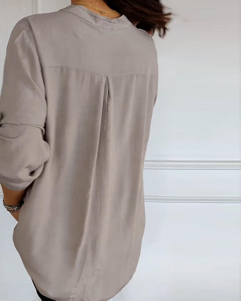 Marise - Elegancka bawełniana bluzka