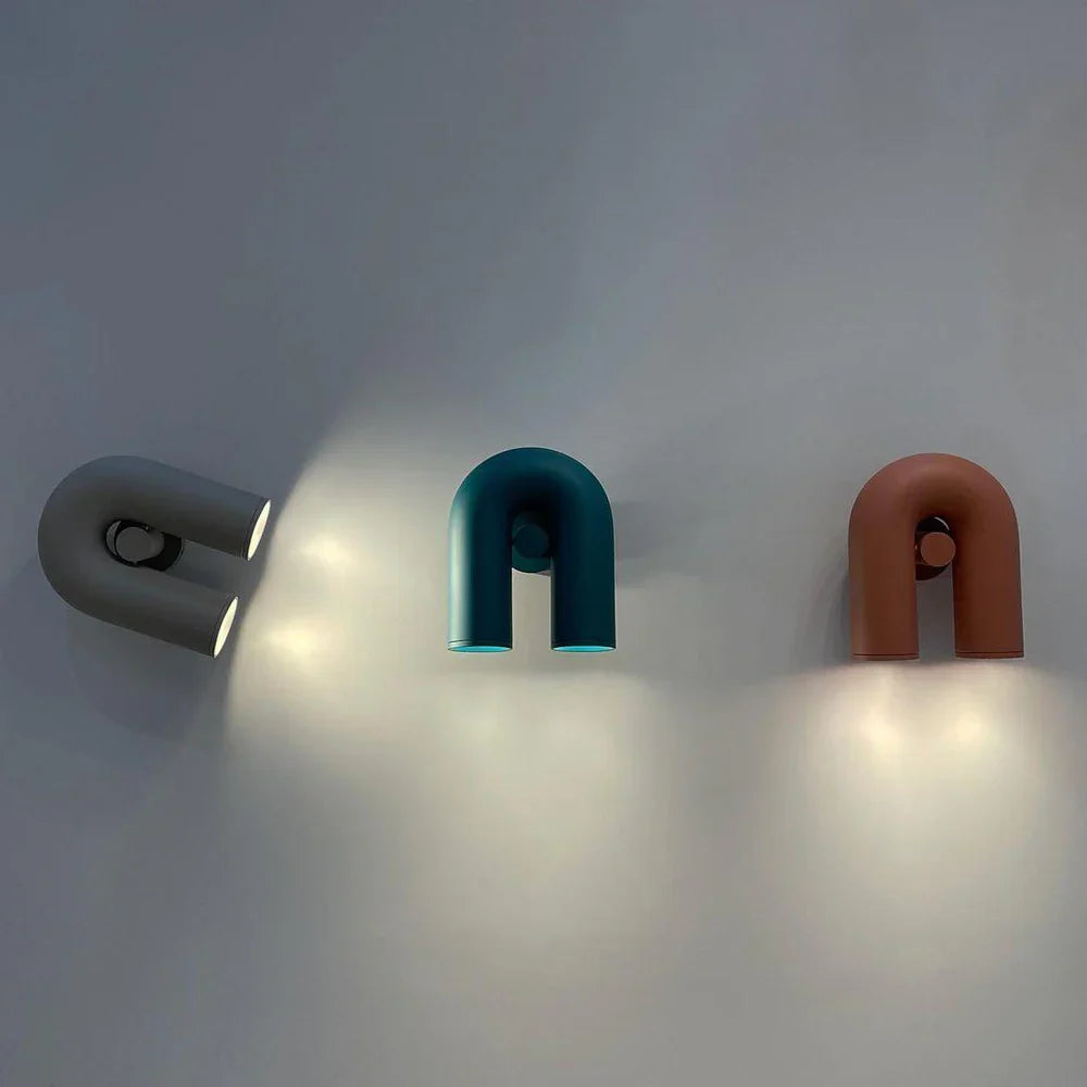 Nowoczesna Lampa Ścienna LED w Kształcie Łuku