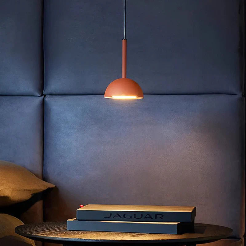 Lampa wisząca minimalistyczna czarna lampa sufitowa LED