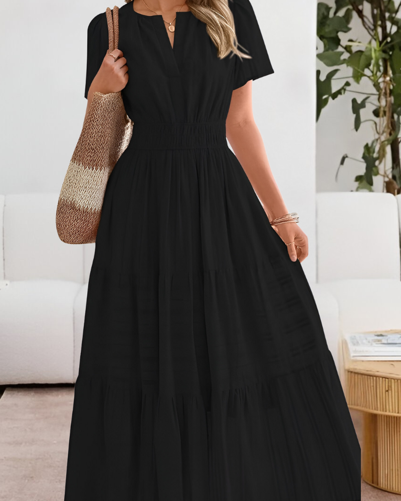 Zielena – Zwiewna sukienka boho na lato