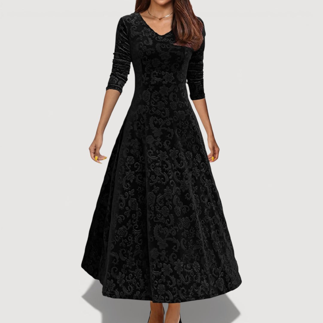 Galina – Aksamitna sukienka elegancka