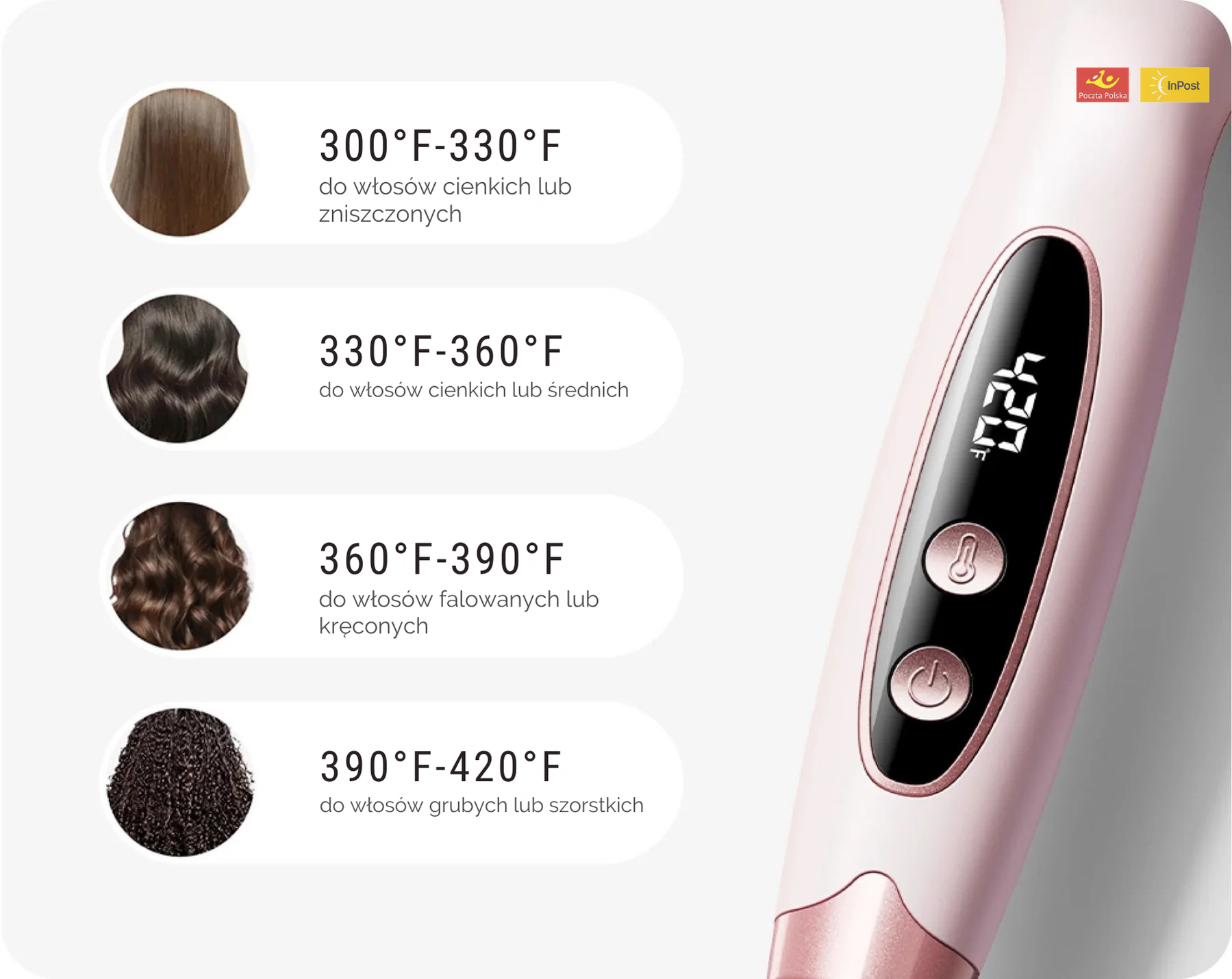 LUKSUSOWA SZCZOTKA TERMICZNA DO ZWIĘKSZANIA OBJĘTOŚCI