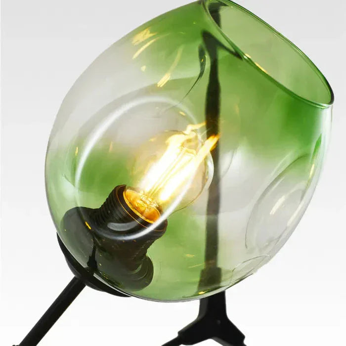 Designerski żyrandol molekularny 8-ramienny – nowoczesna lampa sufitowa LED