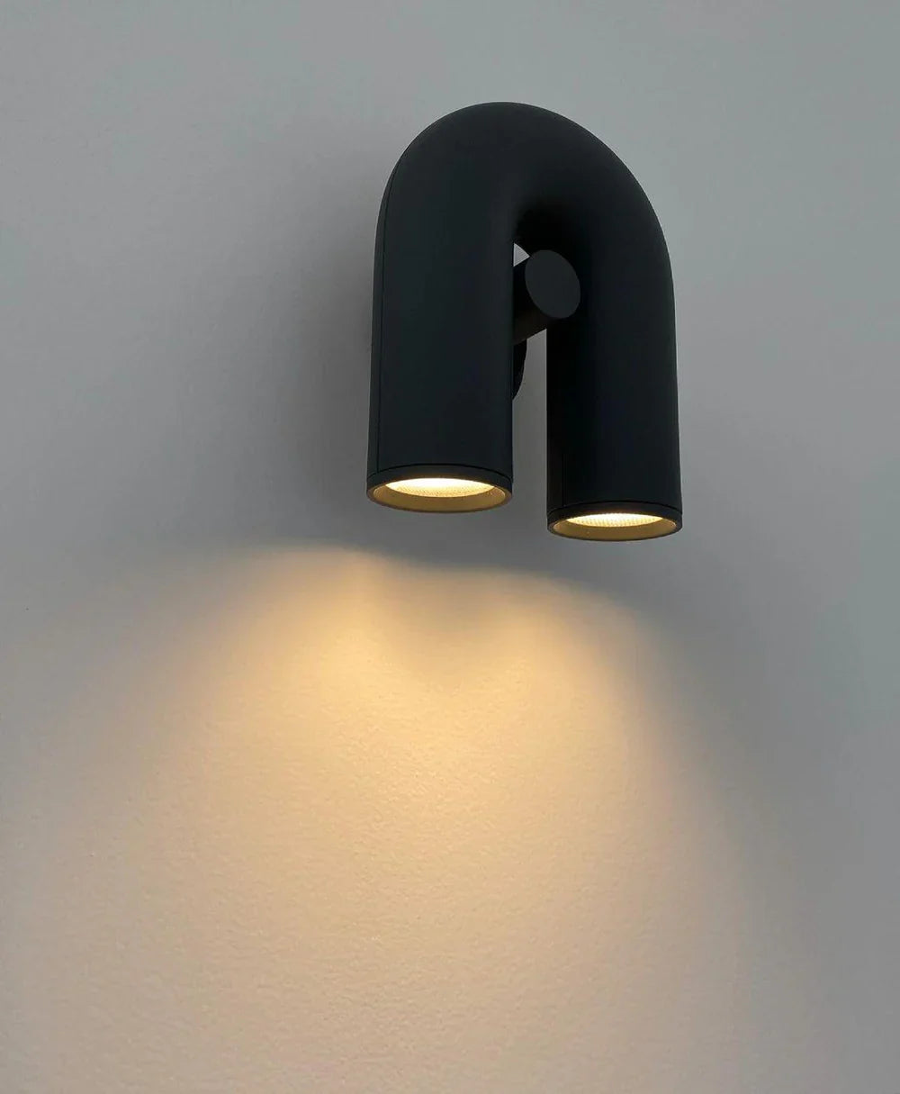 Nowoczesna Lampa Ścienna LED w Kształcie Łuku