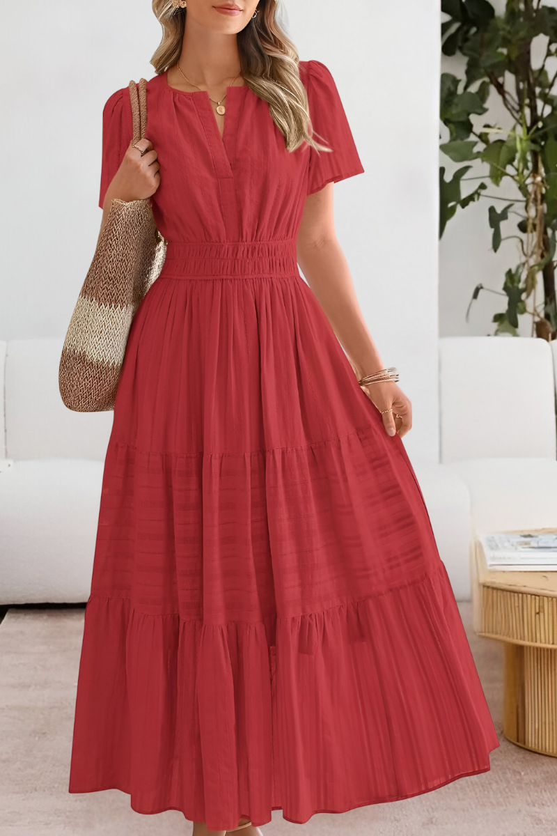 Zielena – Zwiewna sukienka boho na lato