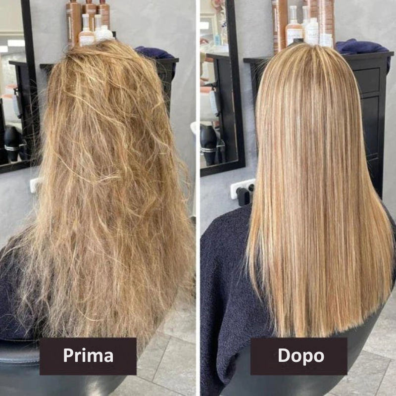 Natychmiastowa maska regenerująca z keratyną do włosów