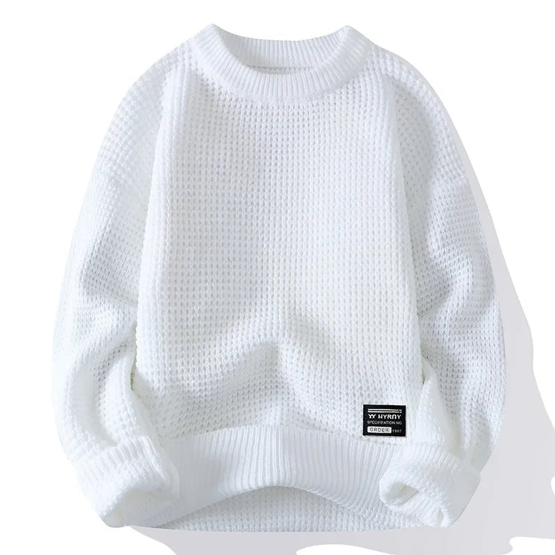 Sebastian – Sweter premium o strukturze plastra miodu