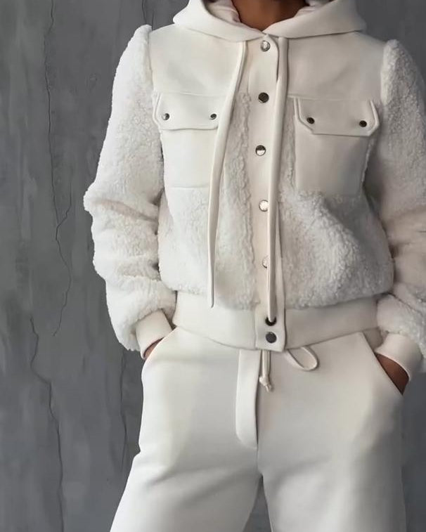 Lisette - Lambswool Bluza Dwuczęściowy komplet