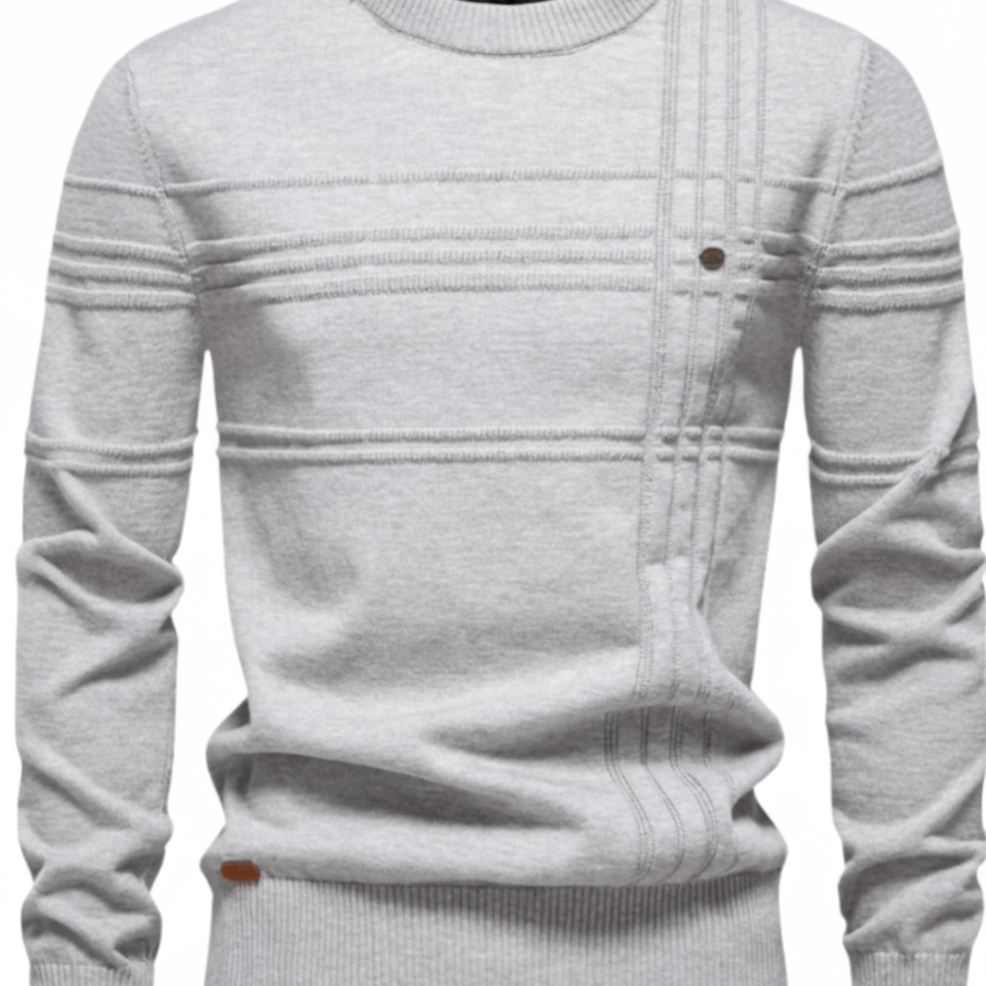 Gairos – Elegancki sweter w kratę