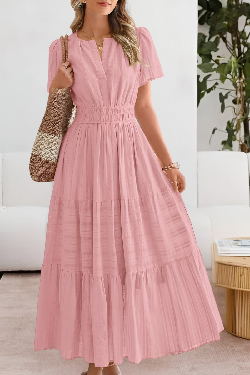 Zielena – Zwiewna sukienka boho na lato