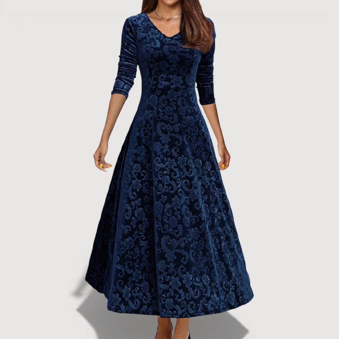 Galina – Aksamitna sukienka elegancka