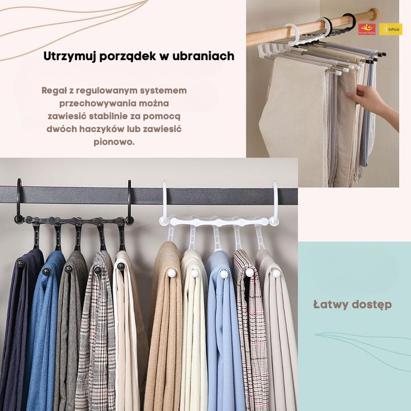 Wielofunkcyjny uchwyt do spodni