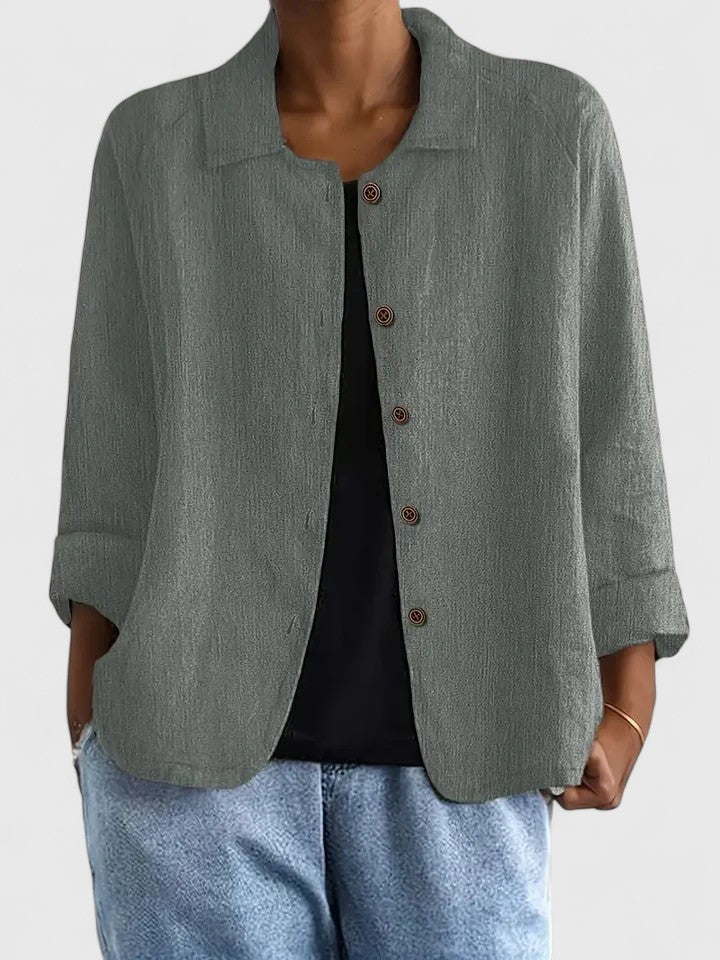 Claudine | Wyrafinowany Top