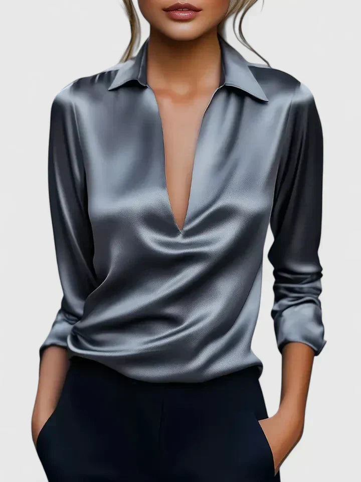 Calvina | Wyrafinowana Bluzka