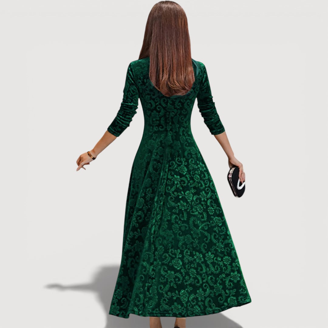 Galina – Aksamitna sukienka elegancka