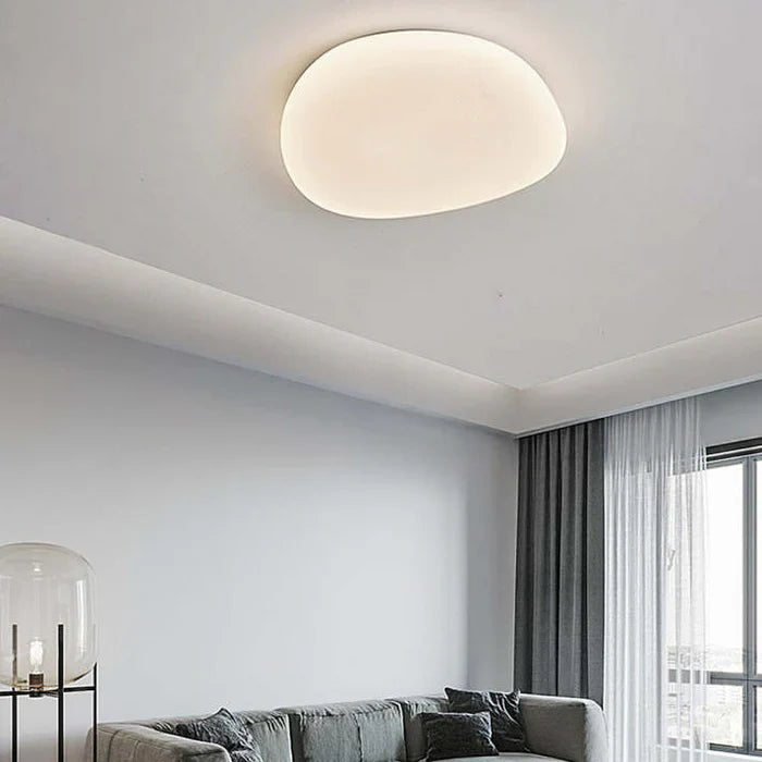 Organiczna Lampa Sufitowa LED Naturalny Kształt Kamienia