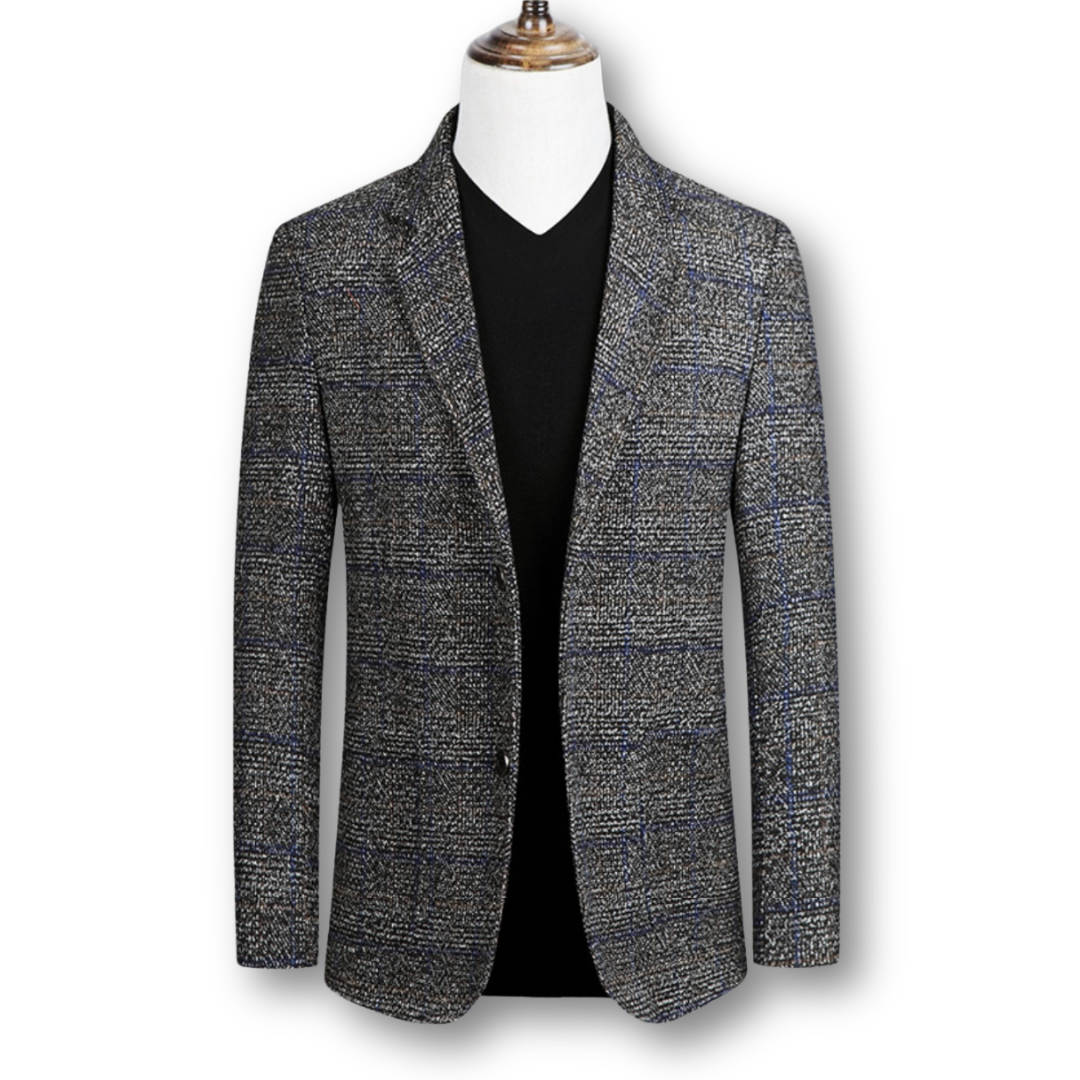Orien – Elegancka marynarka z tkaniny tessuto scozzese