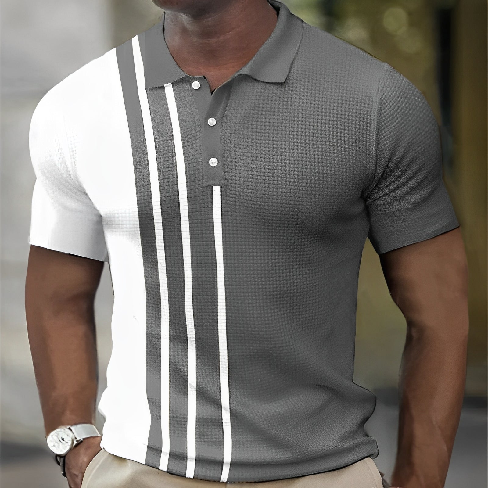 Zborek – Stylowa koszulka polo w paski