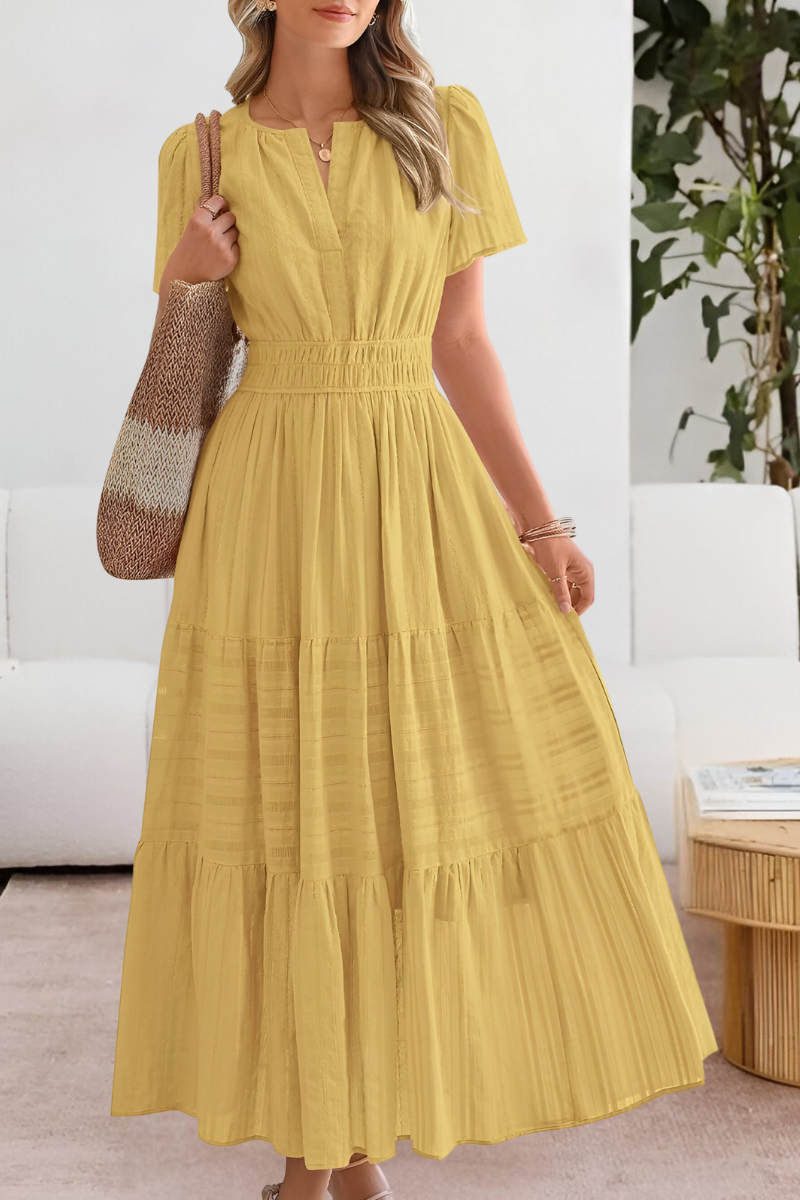 Zielena – Zwiewna sukienka boho na lato