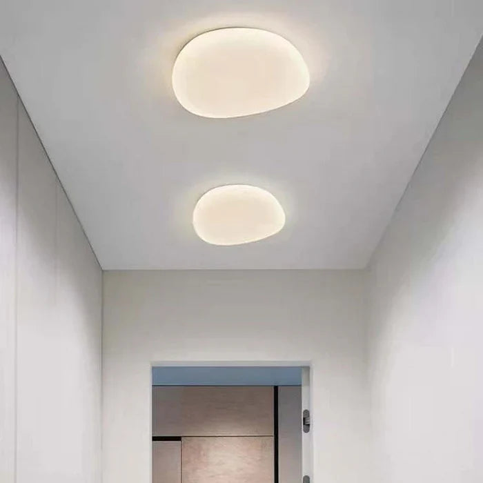 Organiczna Lampa Sufitowa LED Naturalny Kształt Kamienia