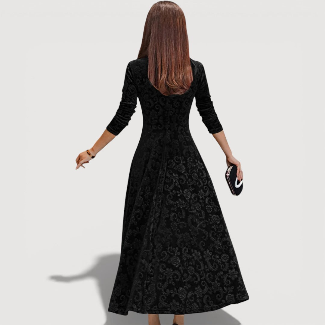 Galina – Aksamitna sukienka elegancka