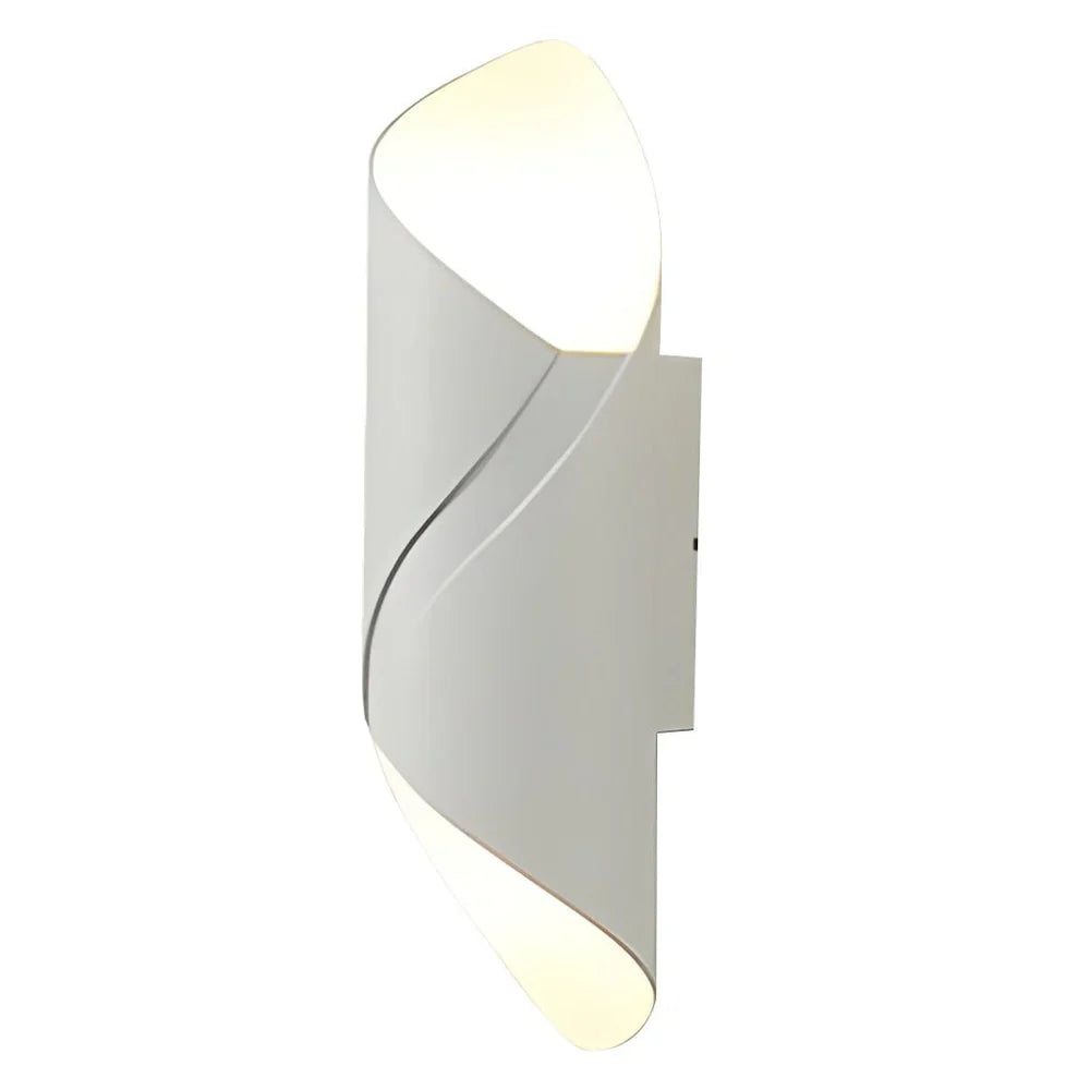Nowoczesny Wodoodporny Kinkiet LED – Spiralny Design