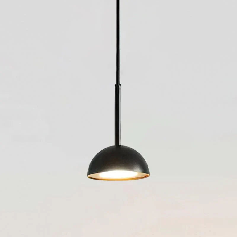 Lampa wisząca minimalistyczna czarna lampa sufitowa LED