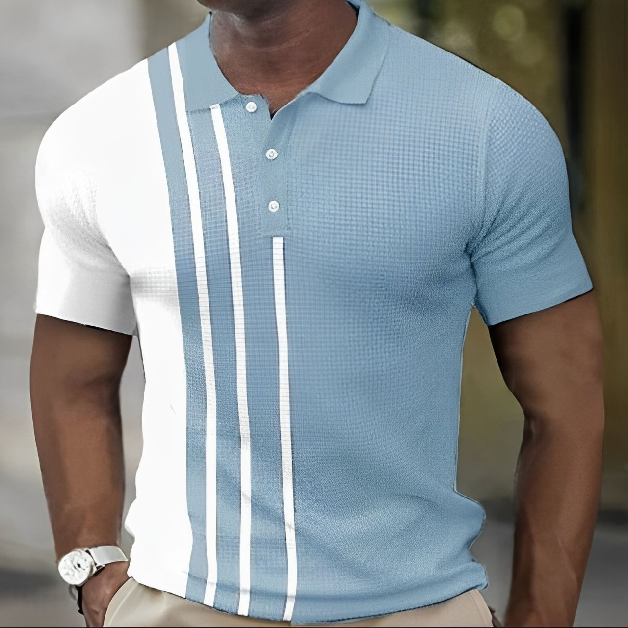 Zborek – Stylowa koszulka polo w paski