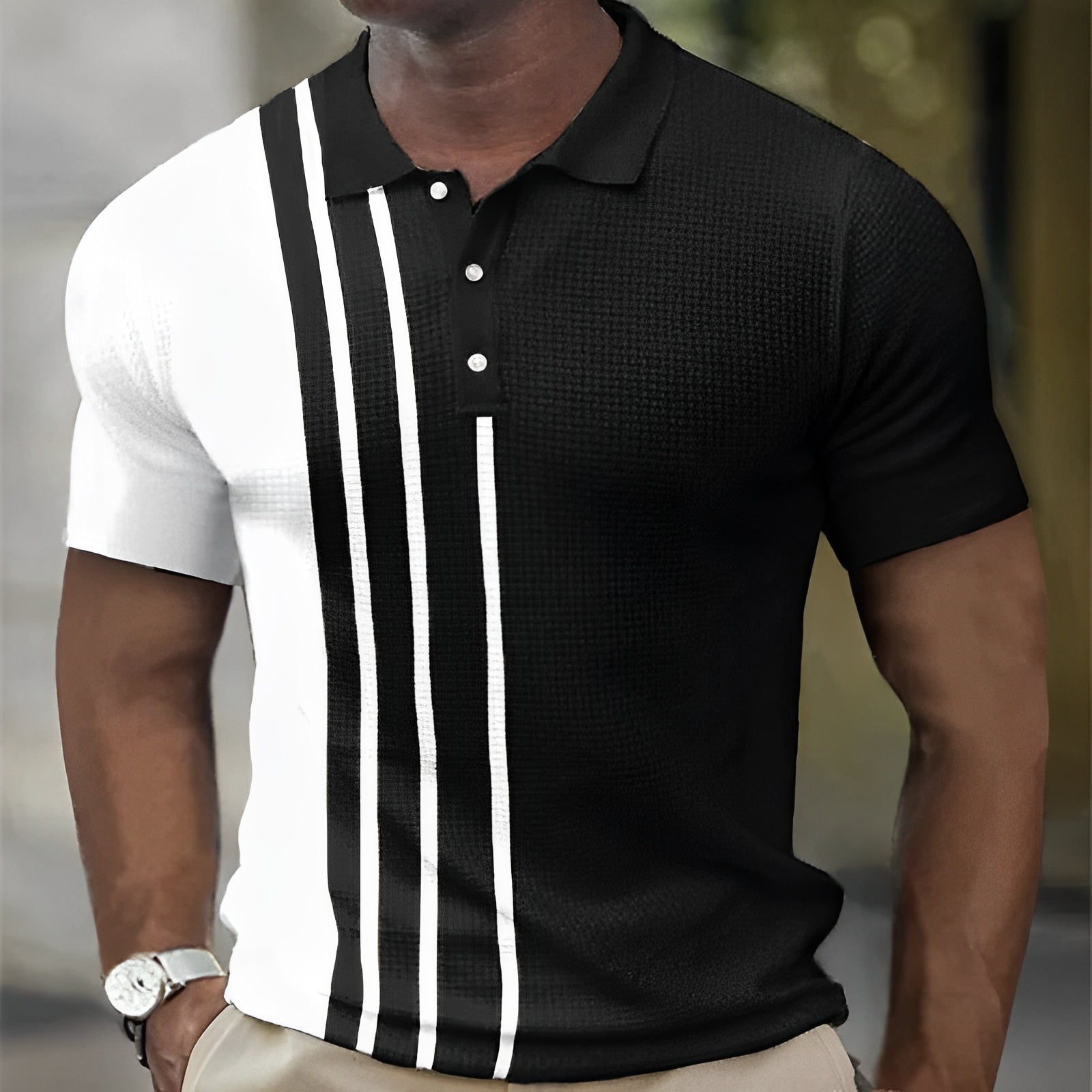 Zborek – Stylowa koszulka polo w paski