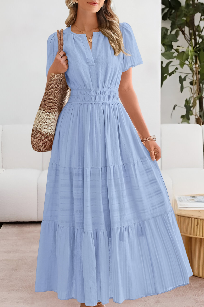 Zielena – Zwiewna sukienka boho na lato