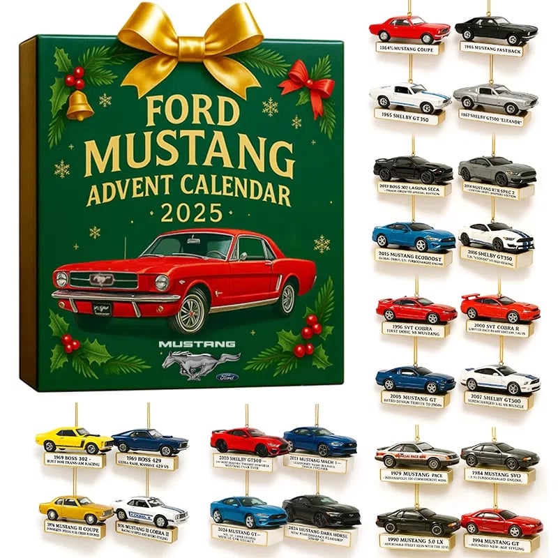 Kalendarz adwentowy mustang legends
