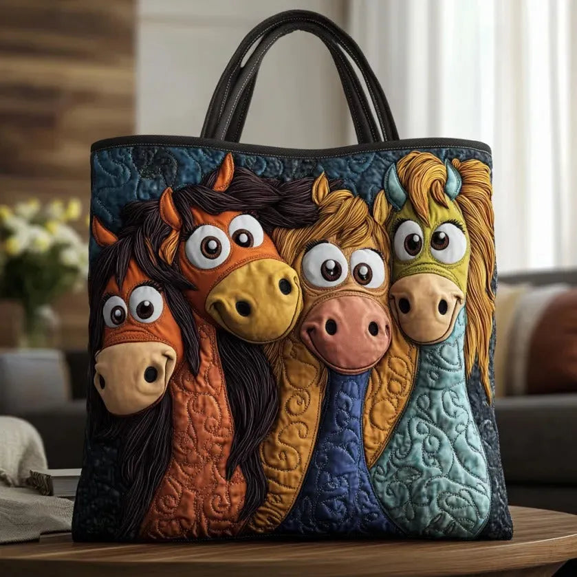 Torba Artisanal - Zabawne Ponie