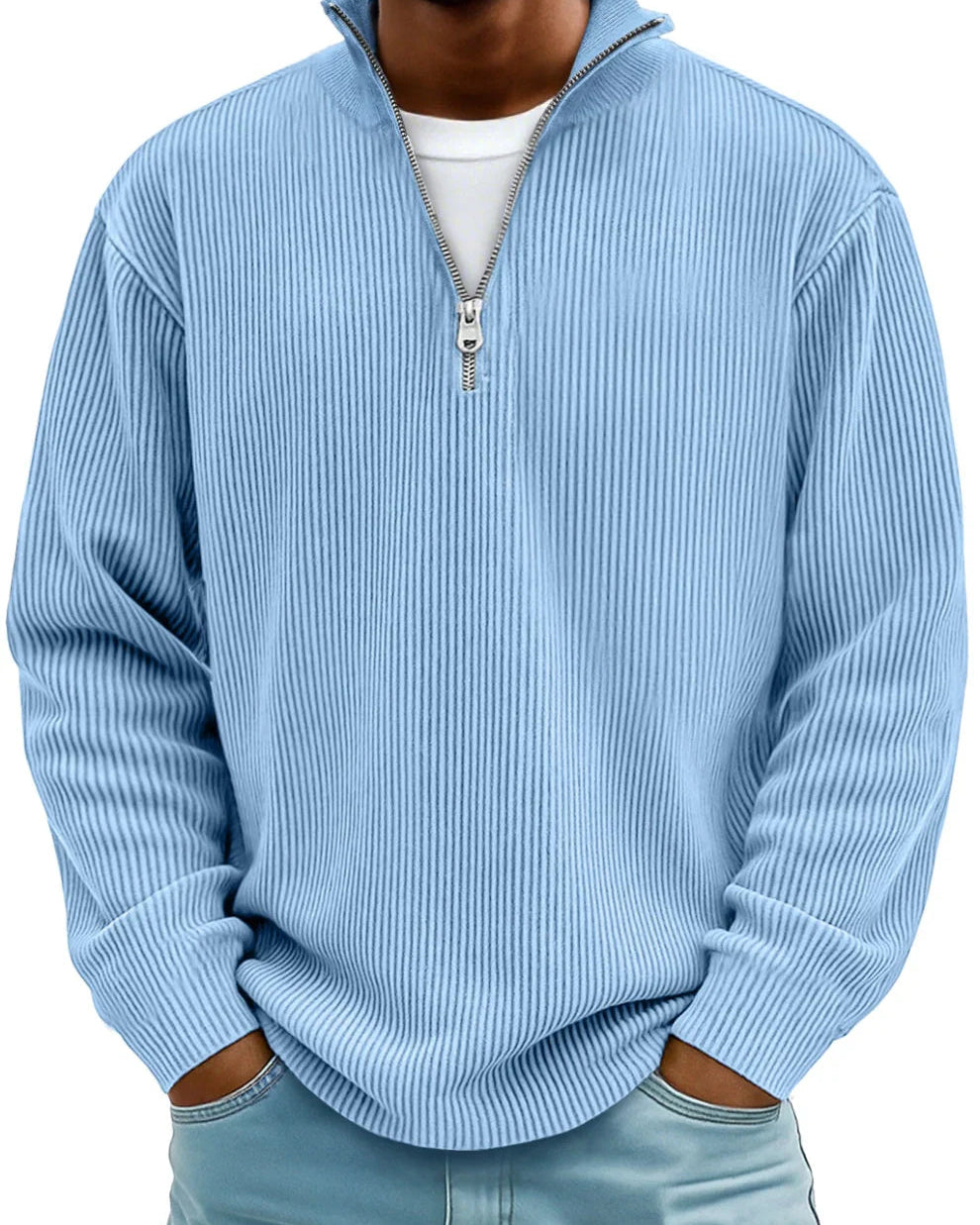 Daryon – Stylowy sweter z zamkiem