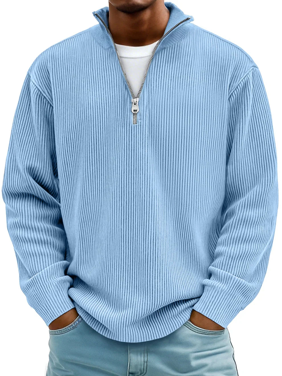 Daryon – Stylowy sweter z zamkiem