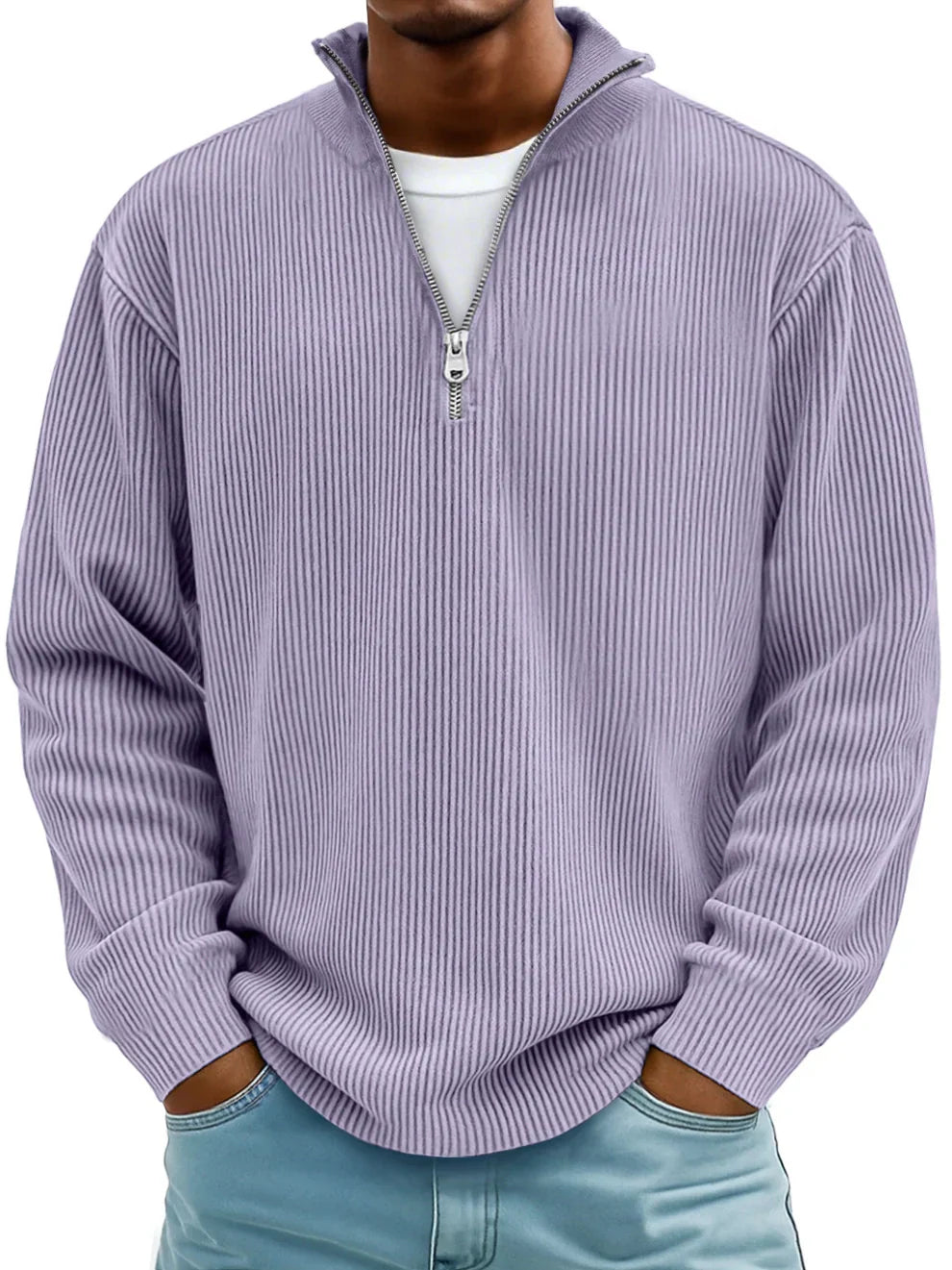 Daryon – Stylowy sweter z zamkiem