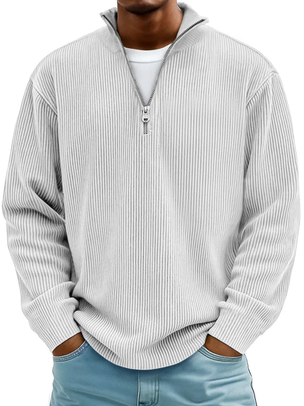 Daryon – Stylowy sweter z zamkiem